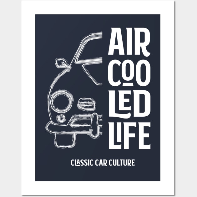 Aircooled Life Karmann Ghia - Classic Car Culture Classic Wall Art by Aircooled Life